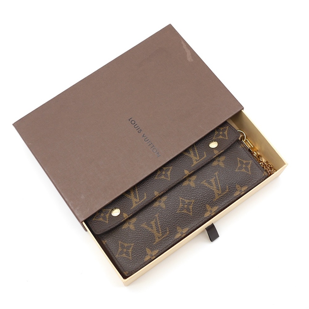 🍓LV Two-Buttons Monogram Wallet - Picture 12 of 13